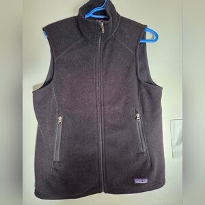 Patagonia Synchilla Black Vest Sz L
